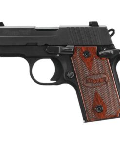 sig sauer p238 rosewood 380 auto acp 27in black nitron pistol 61 rounds 1252583 1