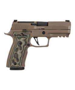 sig sauer p320 axg scorpion 9mm luger 39in fde pistol 101 rounds 1678926 1