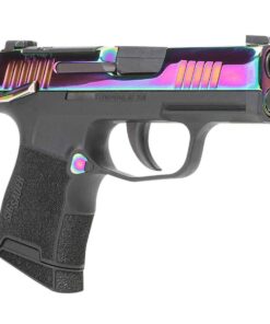 sig sauer p365 380 auto acp 31in rainbow titanium black pistol 101 rounds 1787707 1