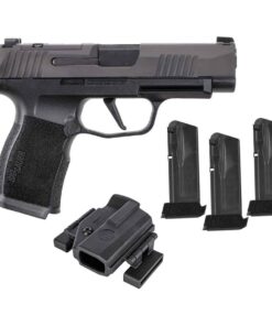 sig sauer p365xl tacpac 9mm luger 37in blackened steel pistol 121 rounds 1763254 1